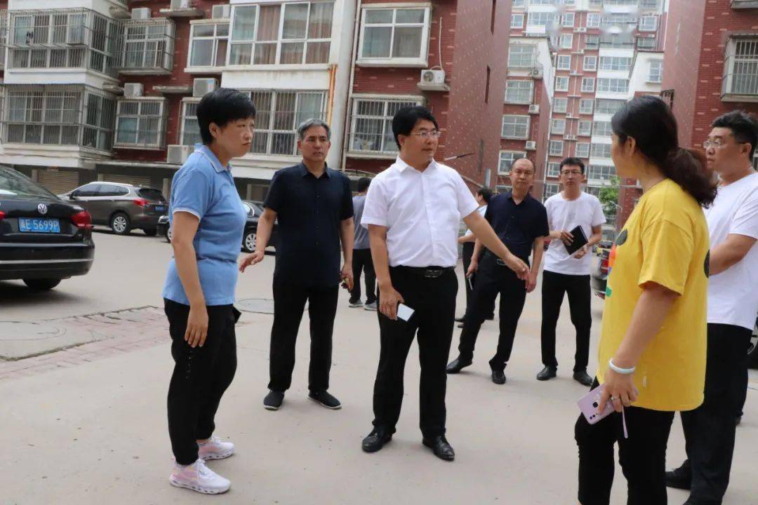 创建文明城市清河县临西县主要领导调研文明城市创建工作