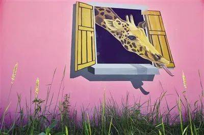 大片随手拍 一墙一风景 大窑村涂鸦墙等你打卡来拍照