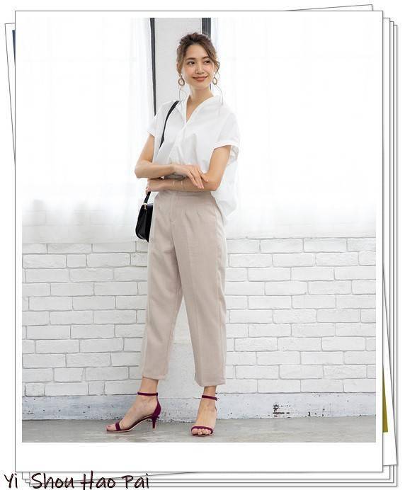 不用在意起皱50条亚麻裤的夏季流行搭配look分享