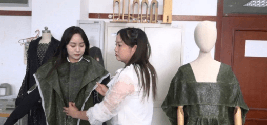 大力水手|女孩用15斤菠菜做了件衣服！网友：遇见大力水手咋办？