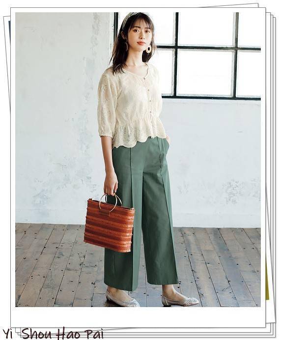 不用在意起皱50条亚麻裤的夏季流行搭配look分享
