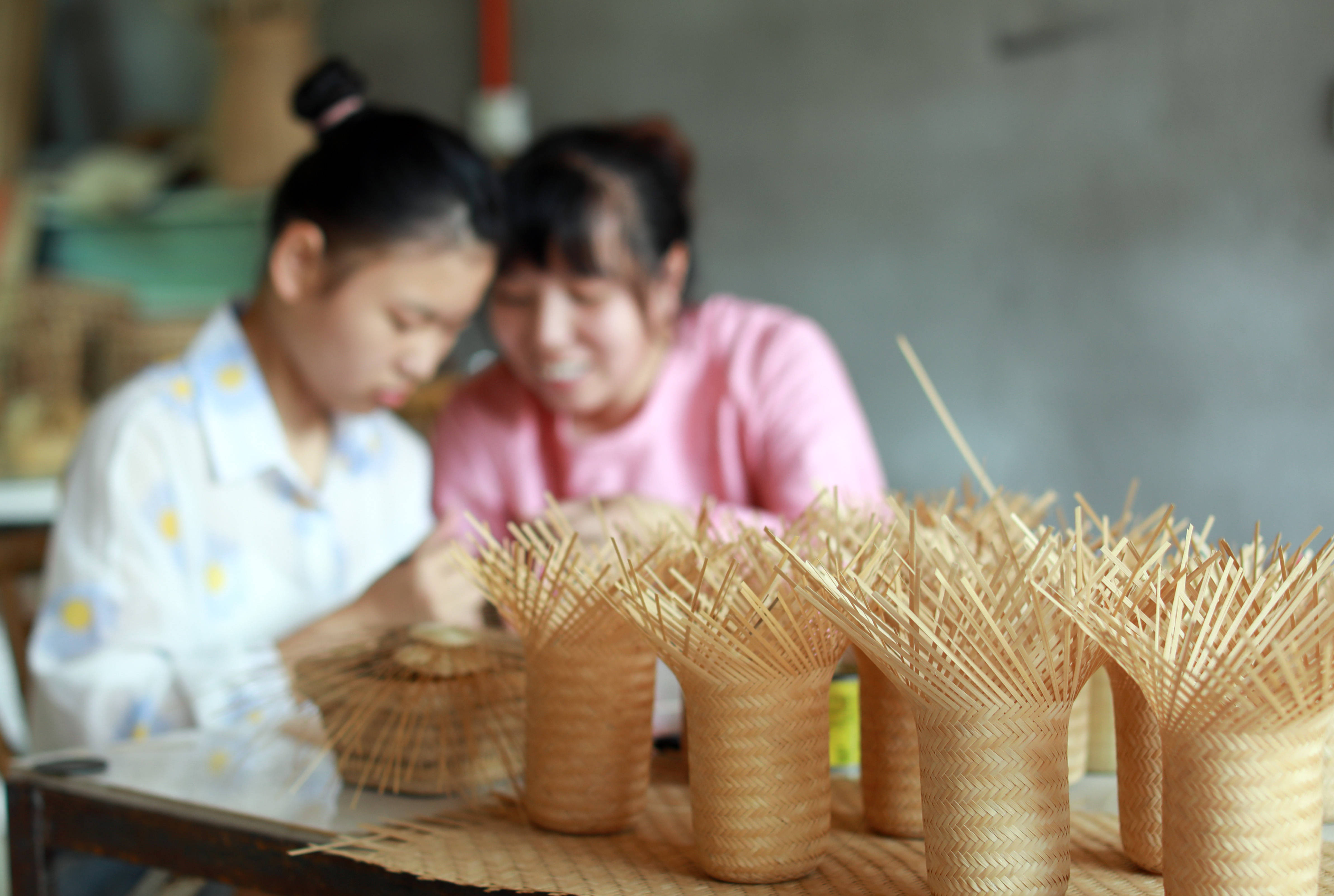 返乡创业的竹编"守艺人"