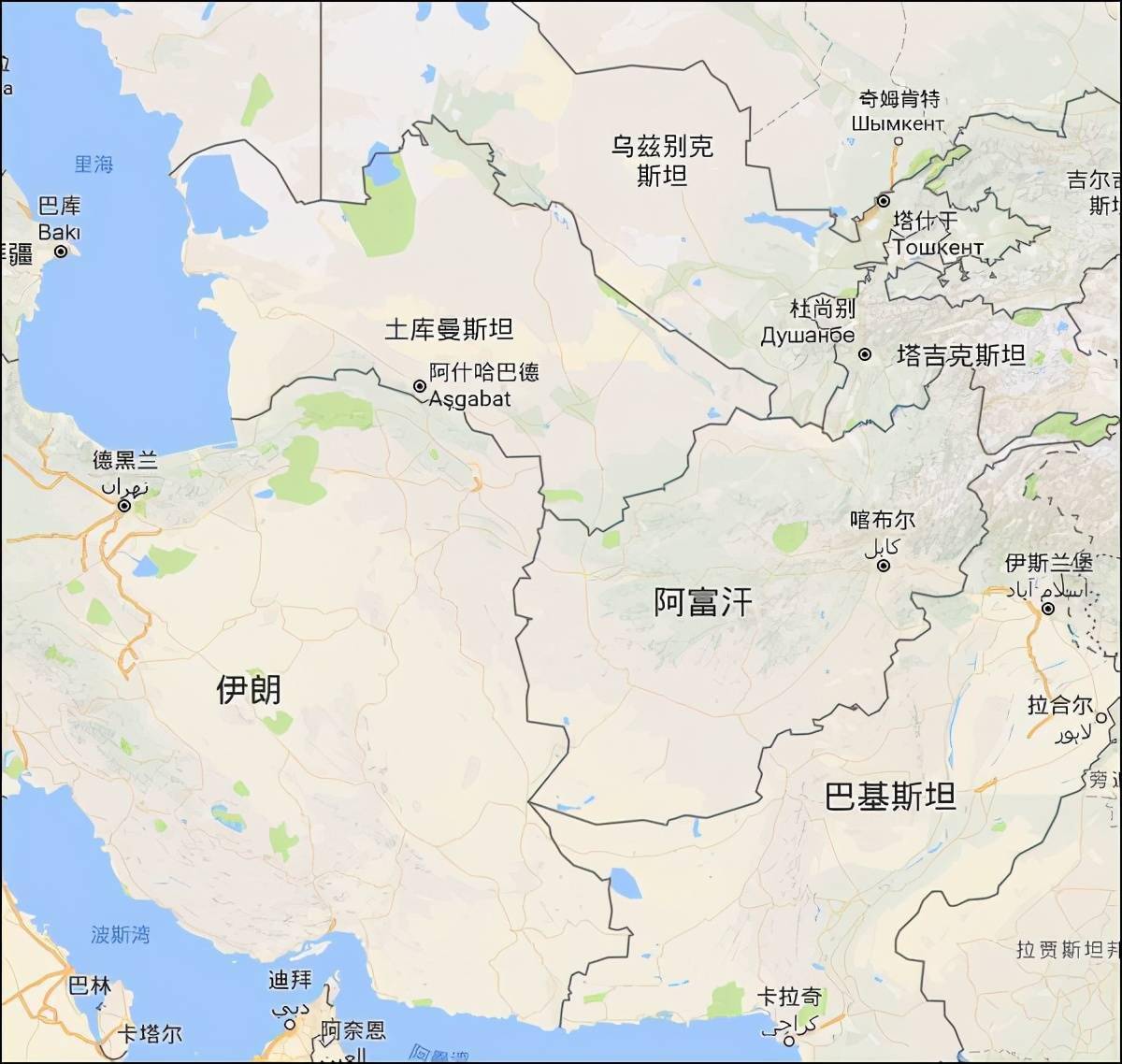 塔利班地图位置图片
