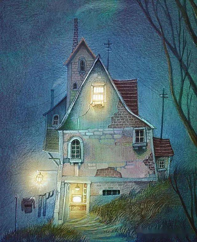 艺术家franciscofonseca各种奇妙的房子有趣而梦幻的童话世界