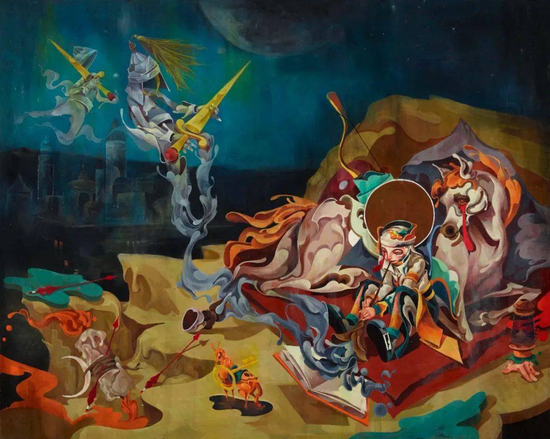 插画毕业秀|2021广美版画系插画艺术专业本科毕业作品合辑_人类