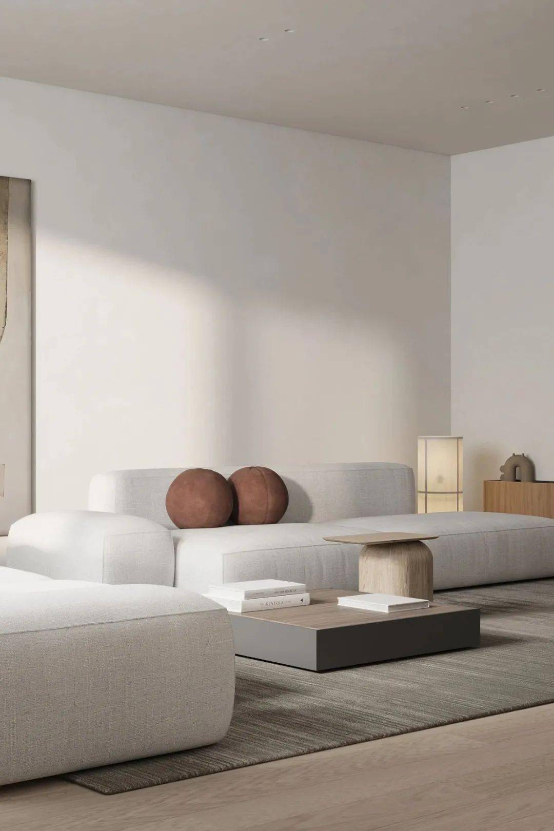 简约四居室,留白让设计更有格调!