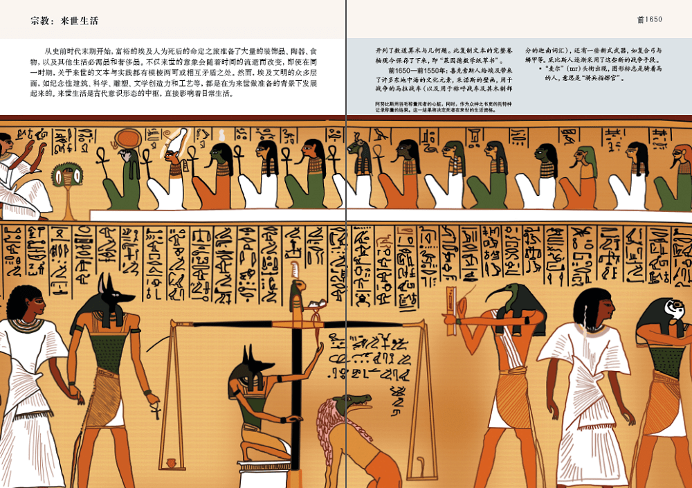 生活,并以历史思维结合具体史实,将漫长而复杂的埃及历史系统地呈现