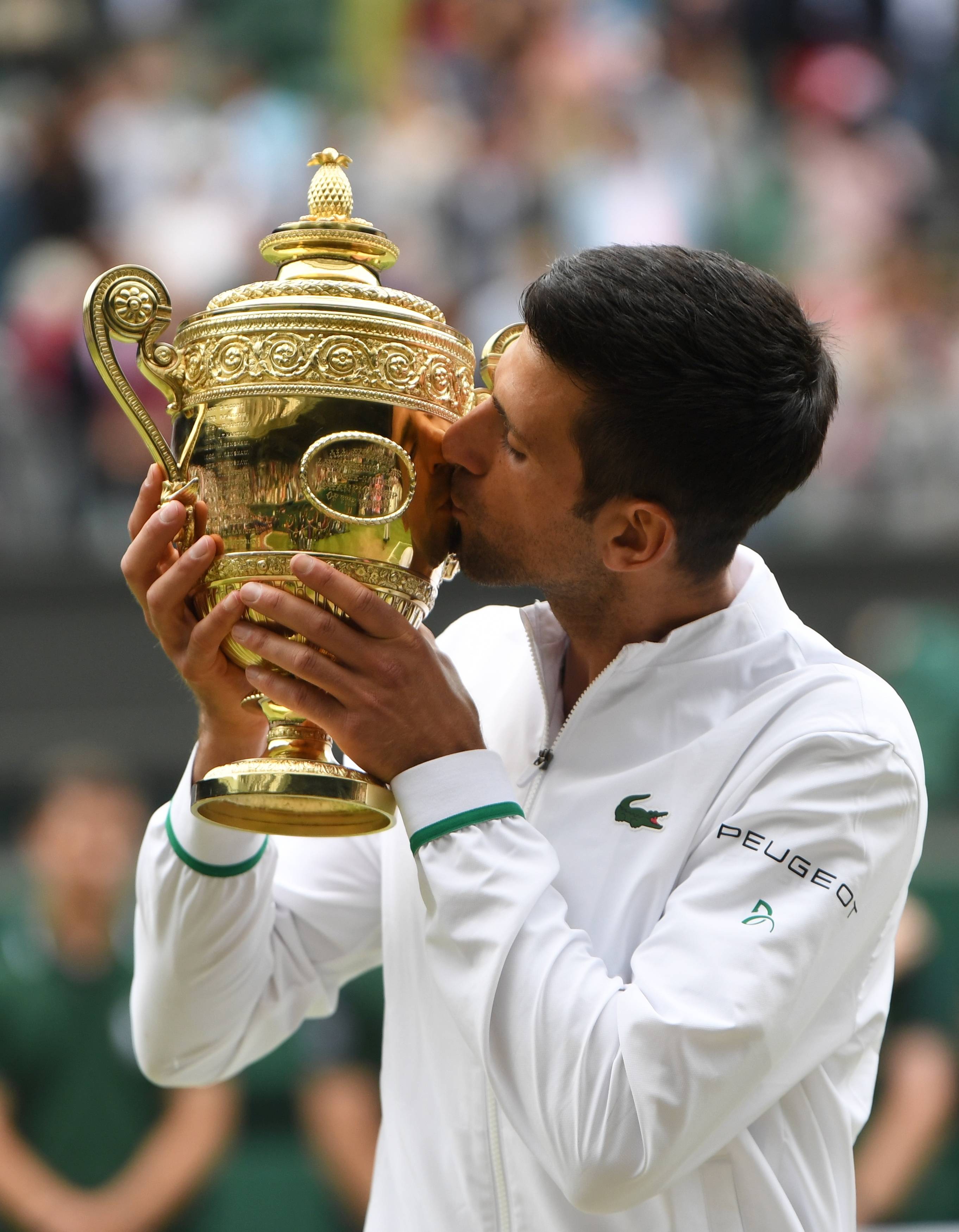 网球——温网:焦科维奇夺得男单冠军