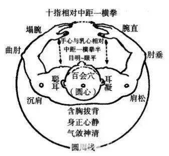 修炼真气的功法运行图图片