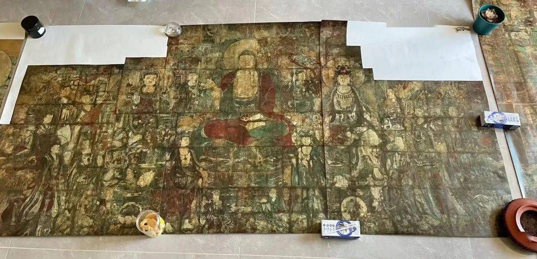 国宝在海外广胜寺佛教壁画