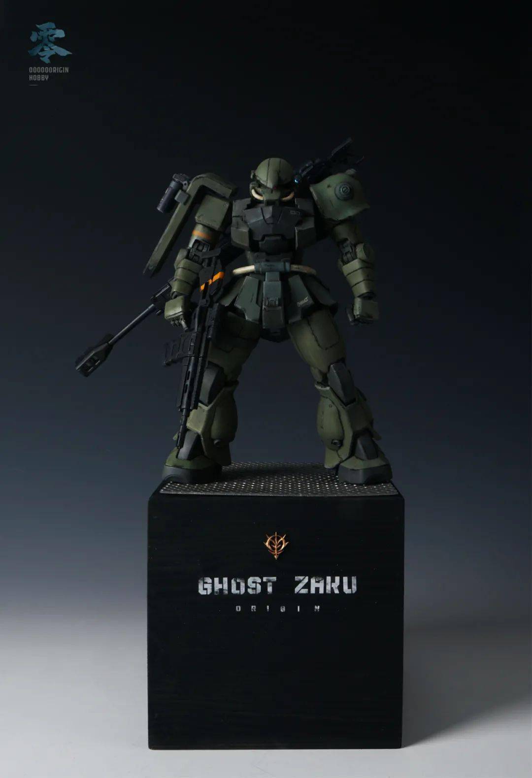 ghostzakumg夏亚扎古2改造涂装旧化