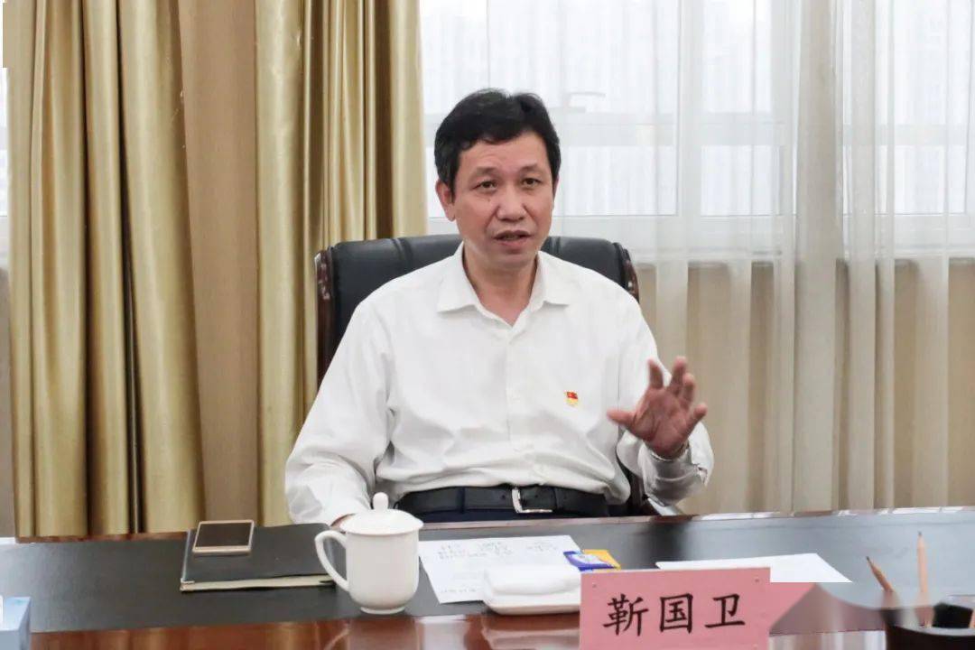 7月12日,锦州市委书记靳国卫来我市调研今年地方党委和人大,政府,政协