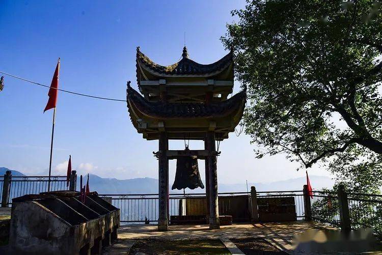 摄影的佳地汉中宁强九台观