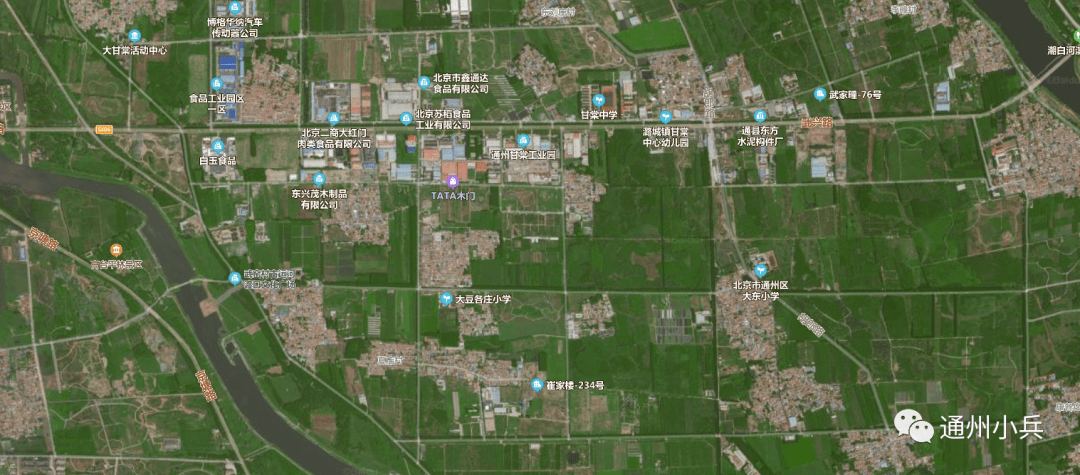 涉万亩大开发!m101线将设站!通州又一新型小城镇来了!_潞城