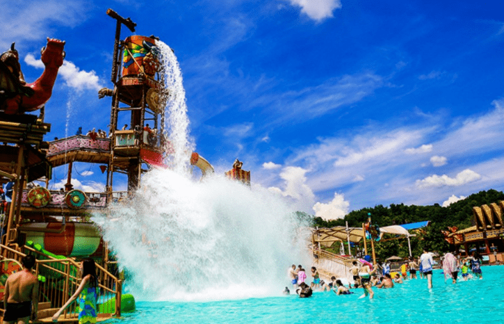 【7月25号】 "亚洲顶级水上乐园" 丽水冒险岛水上欢乐水世界 夏天浪不