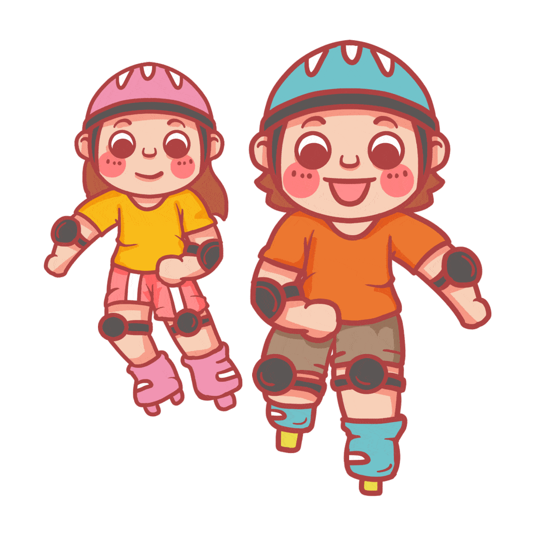 也很很喜欢轮滑 在黄岩吾悦广场三楼的 南冰滑轮俱乐部报了学习班