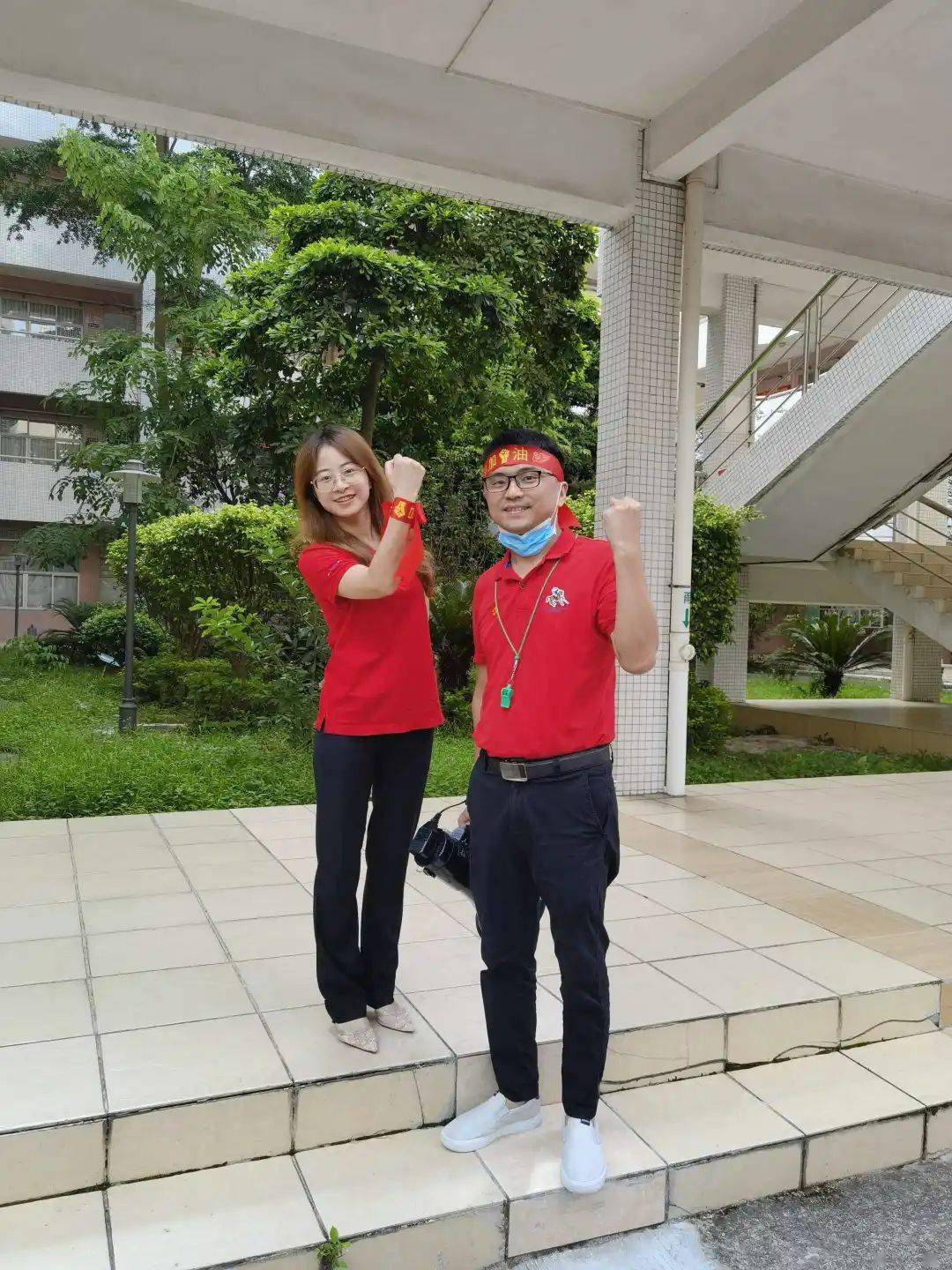 广州市番禺区南村中学初三班级毕业典礼