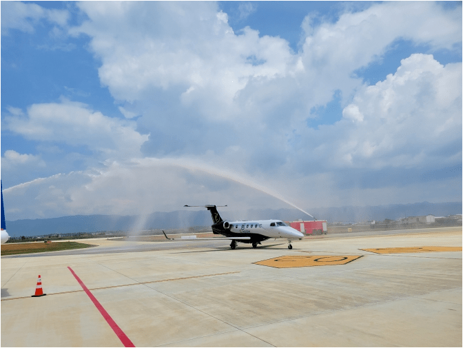 红河州首个通用机场正式通航