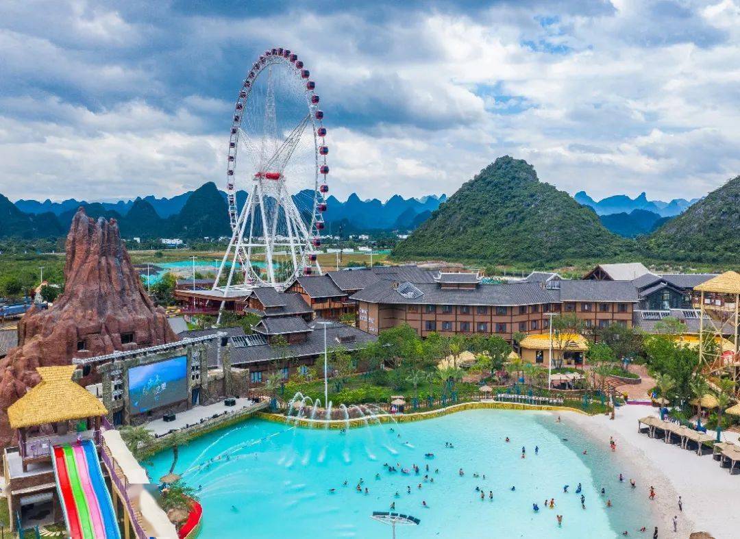 潮玩体验 | 欢乐园游 | 网红打卡地桂林融创国际旅游度假区就是最近刚