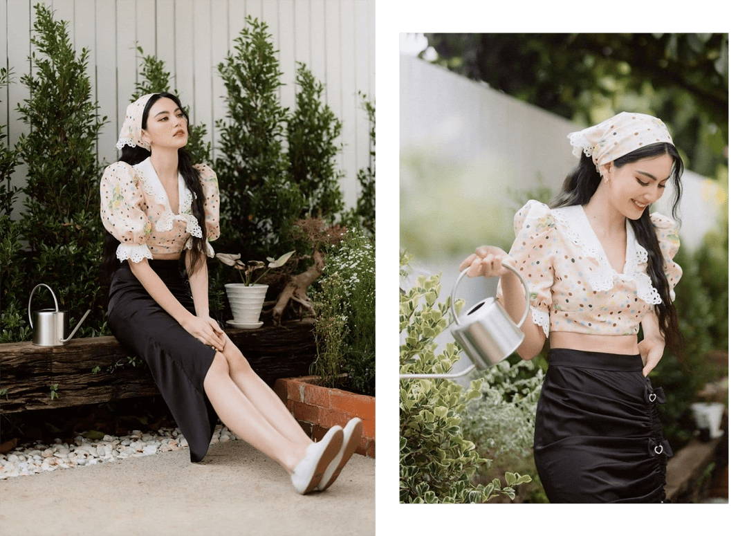 上衣|泰式美人Mai的夏日穿搭，你确定不想学？