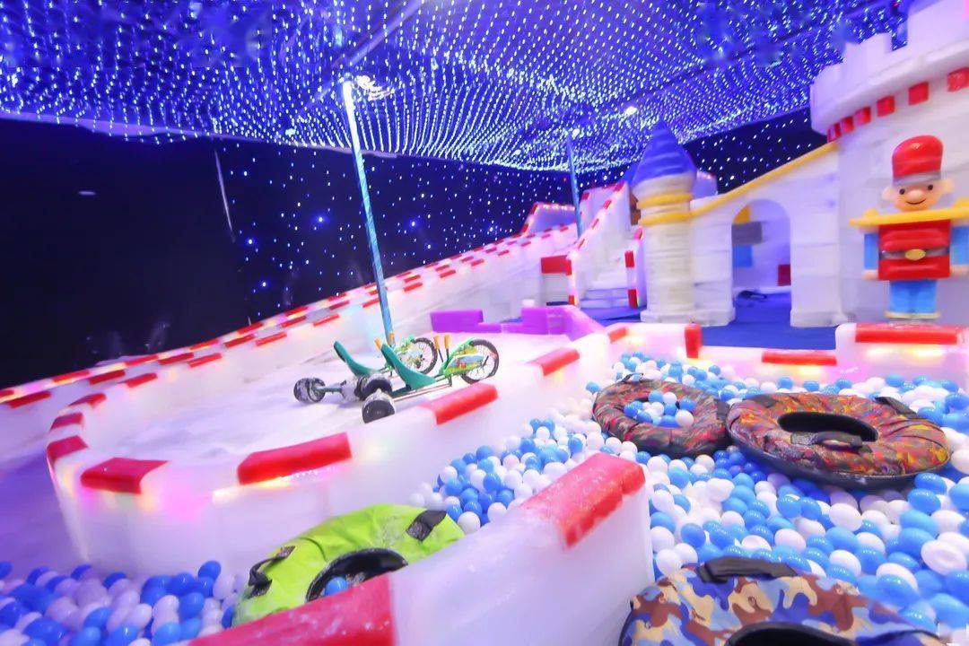 吾悦冰雪嘉年华99元畅玩500㎡冰雪城堡10种冰上项目零下10c过暑假