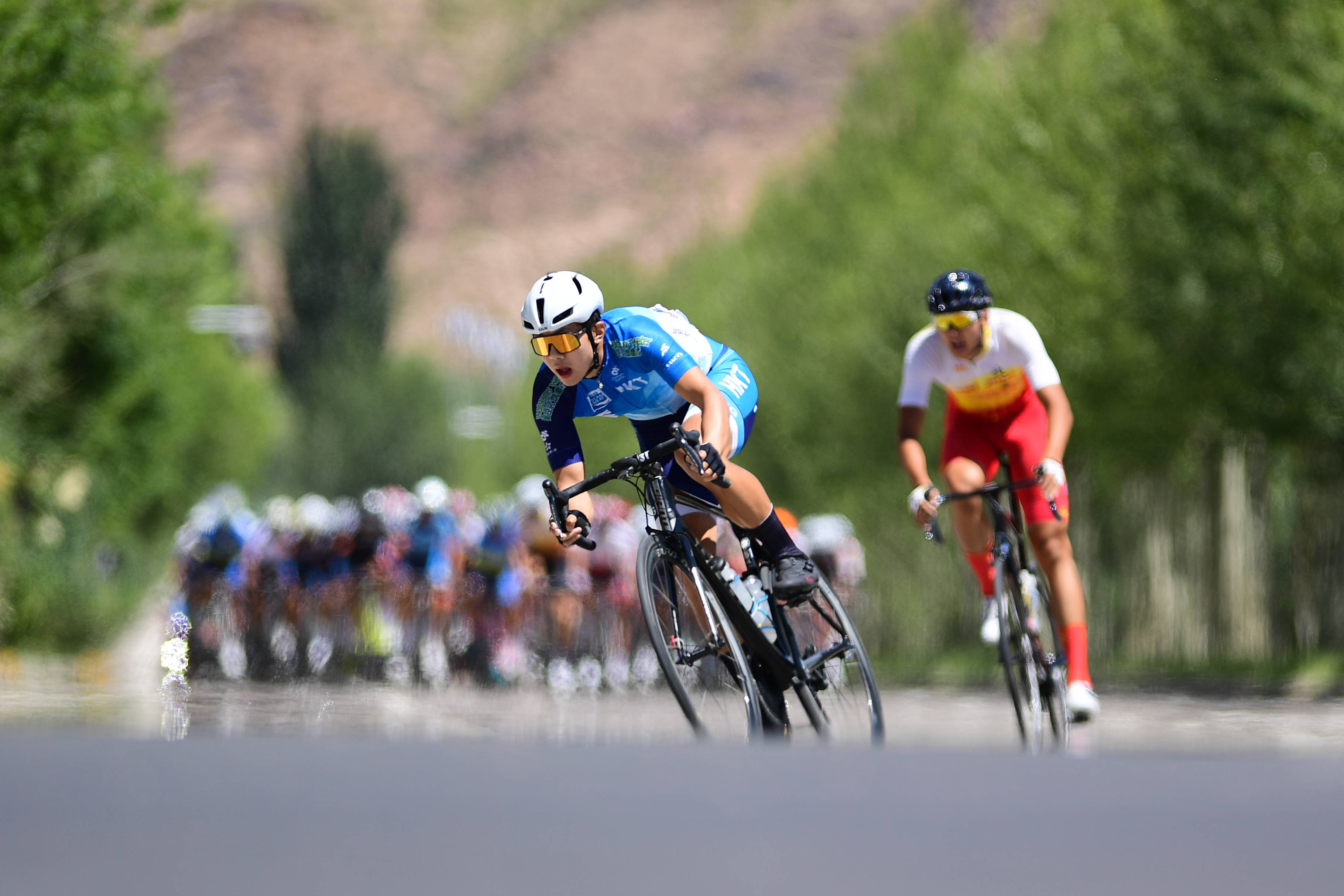 自行车——环青海湖国际公路自行车赛第八赛段赛况