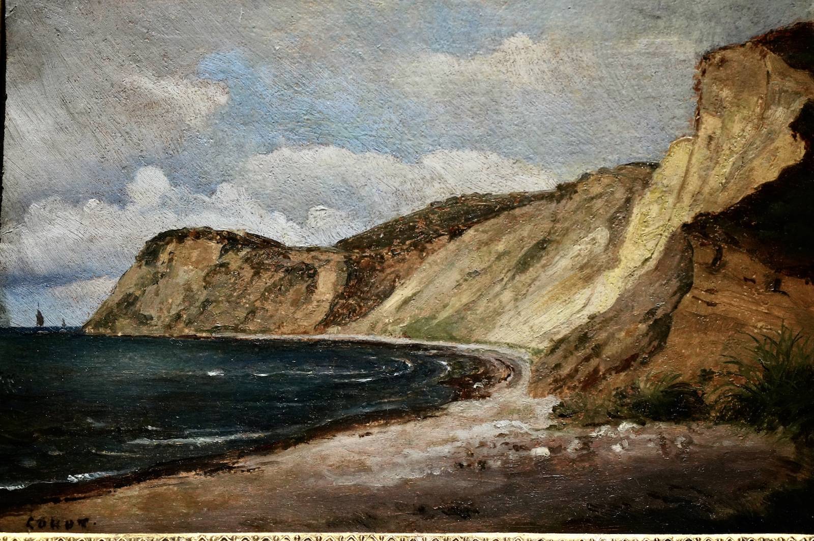 库尔贝柯罗莫奈笔下的海岸光影映射京华