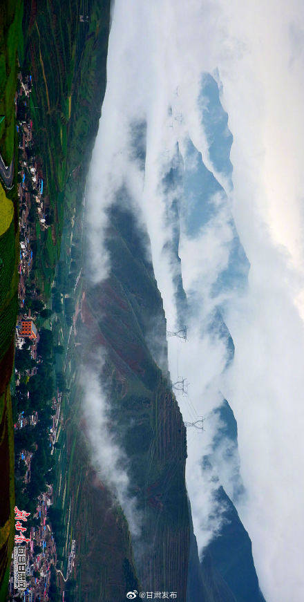 云端|超美大片！雨后兴隆山烟雨弥漫云蒸雾绕