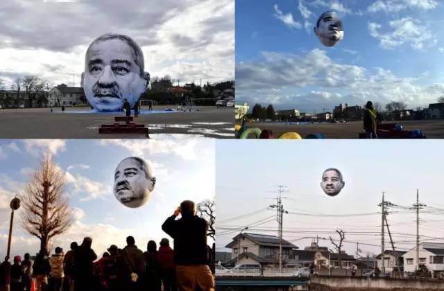东京上空惊现恐怖人头气球说是为了奥运日本民众炸锅