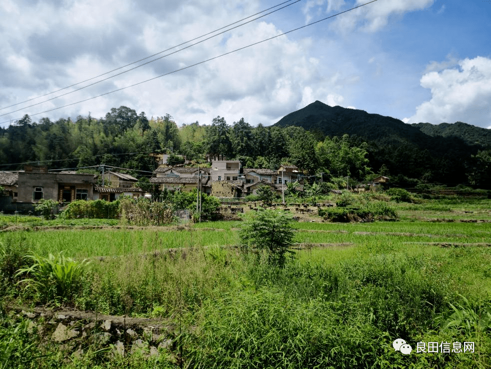 良田乡这个美丽的小山村适合放慢脚步生活的地方