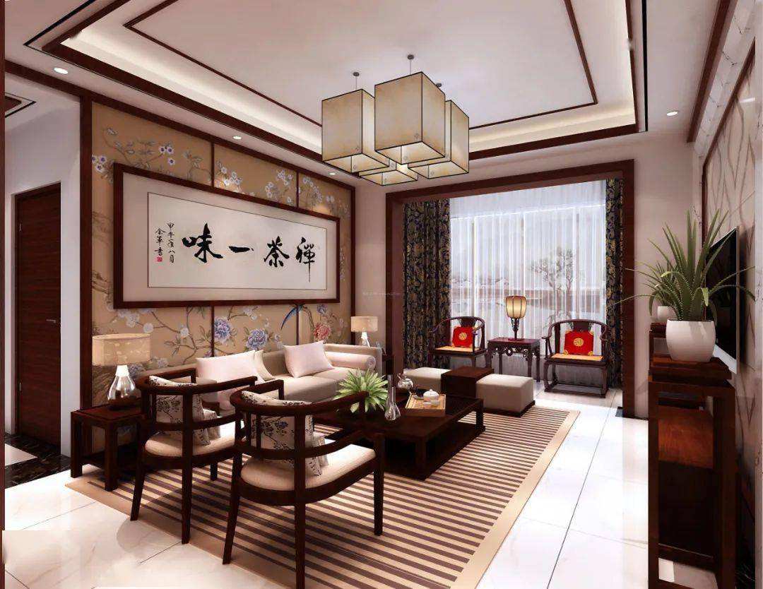 红木家具中式装修必备