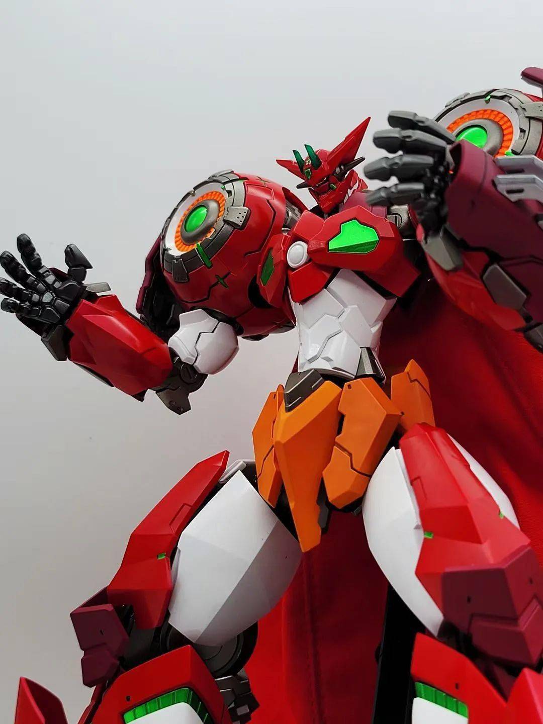 mjh铁盖塔重涂增加荧光效果