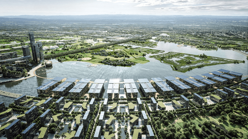 霞客湾科学城国际方案征集五大方案公布