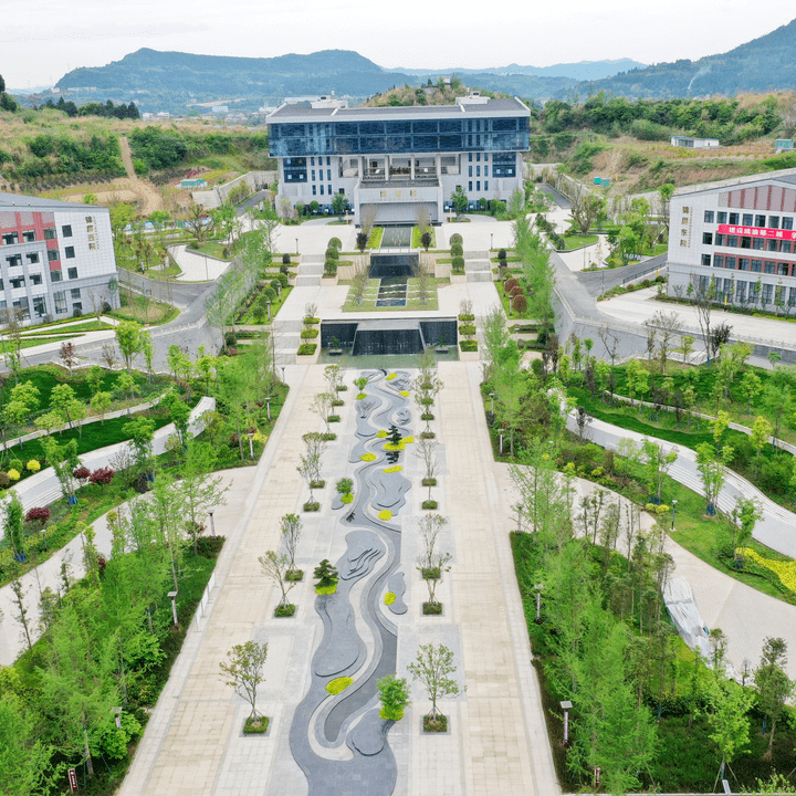 02建设篇古城文创园联动众多商家强势入驻,阆中机场,阆中水城,阆中赛