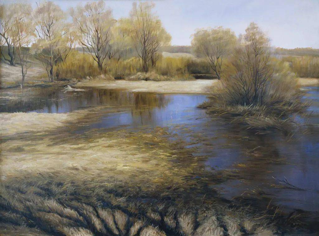 乌克兰艺术家yuryarsenyuk写实风景静物油画作品欣赏