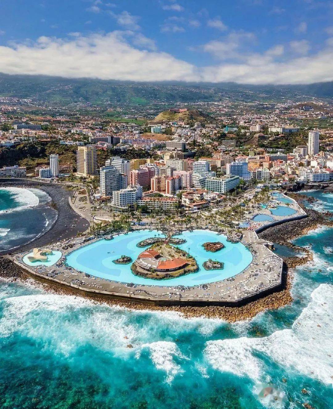 上帝视角俯瞰西班牙_城市