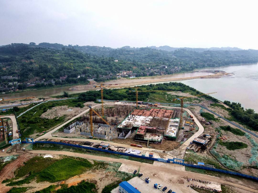 四川江口沉银博物馆进入主体施工 预计明年底建成