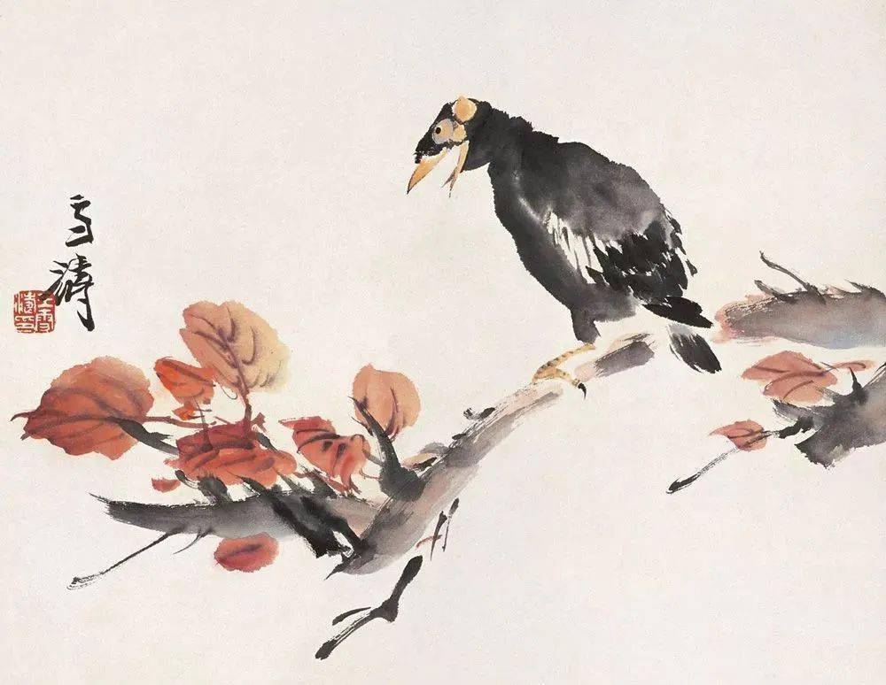 王雪涛 画花鸟,这几条要切记 花鸟60幅