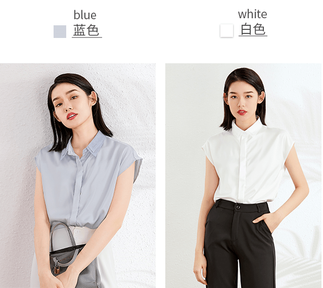 夏天|穿上瘦成纸片人的法式衬衫,优雅简约,舒适凉爽,限时送丝巾