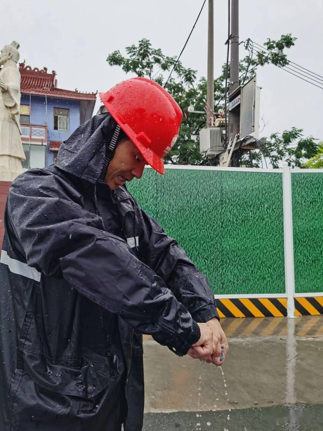 新乡长垣暴雨图片