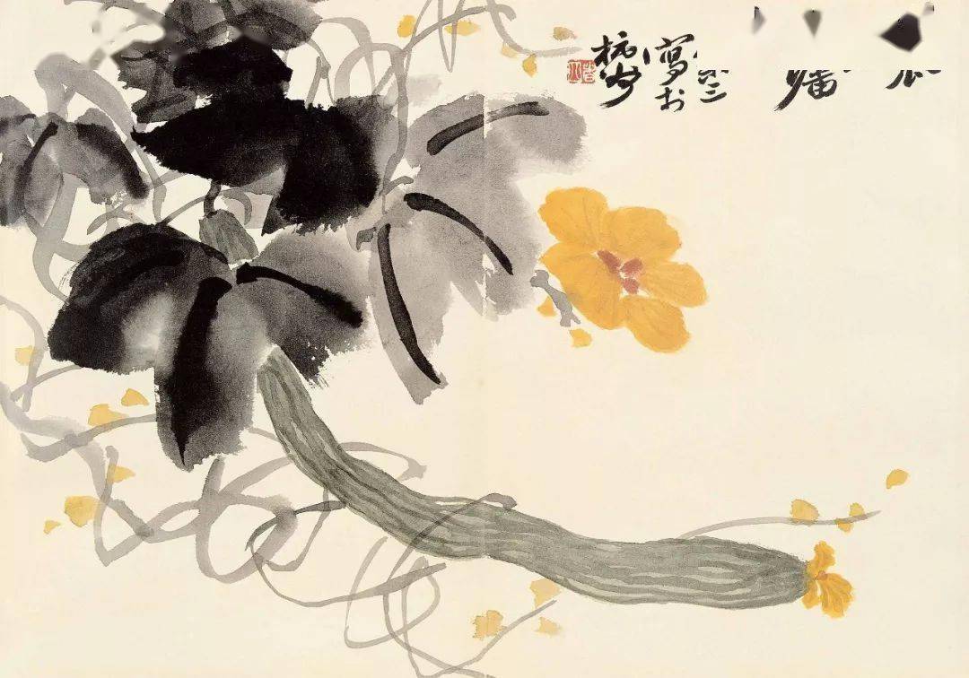 诸乐三写意花鸟画小品65幅