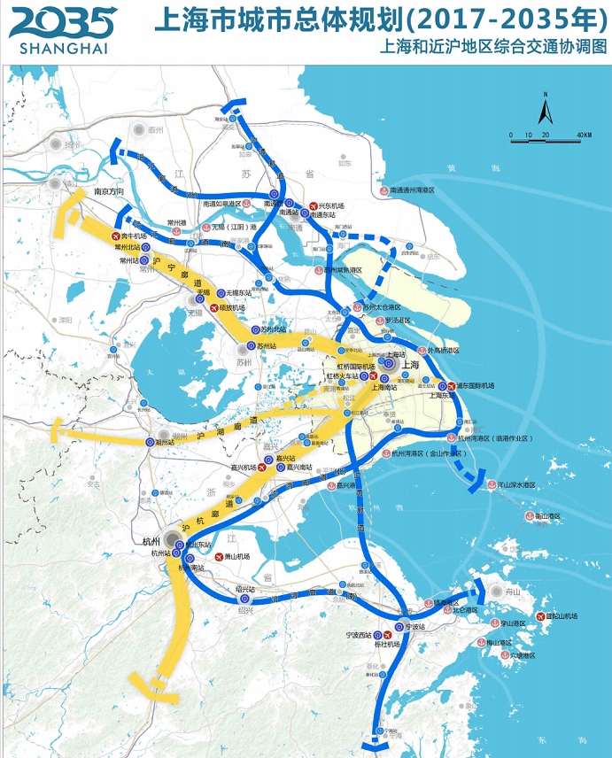 市区线市域线达960公里上海市综合交通发展十四五规划印发