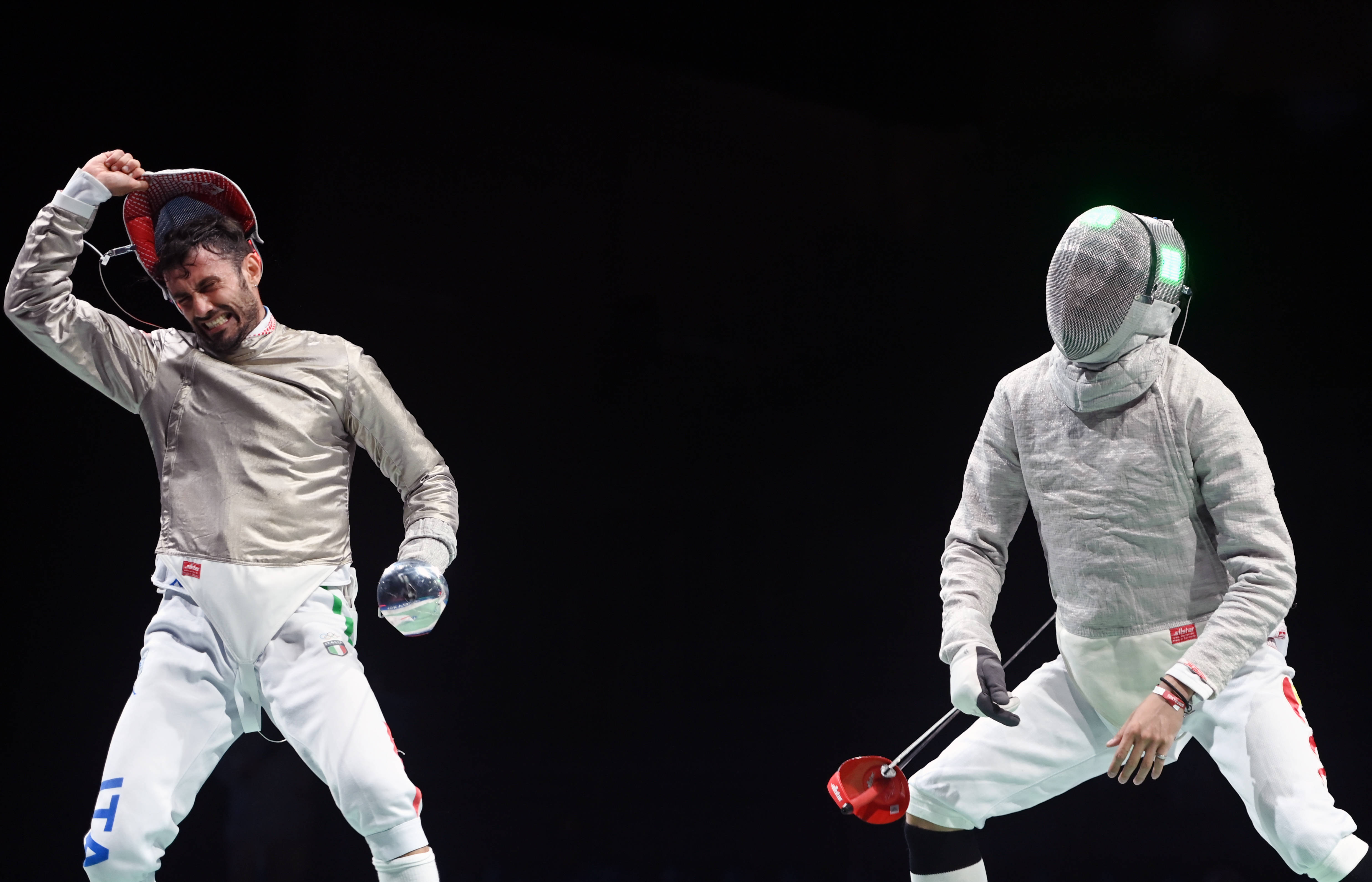 击剑男子佩剑个人许英明无缘16强