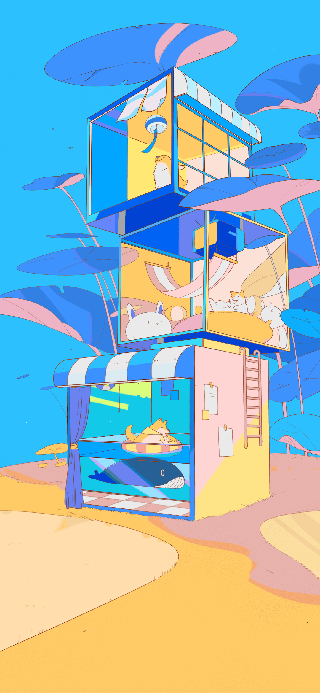 7月壁纸送你夏日限定美好