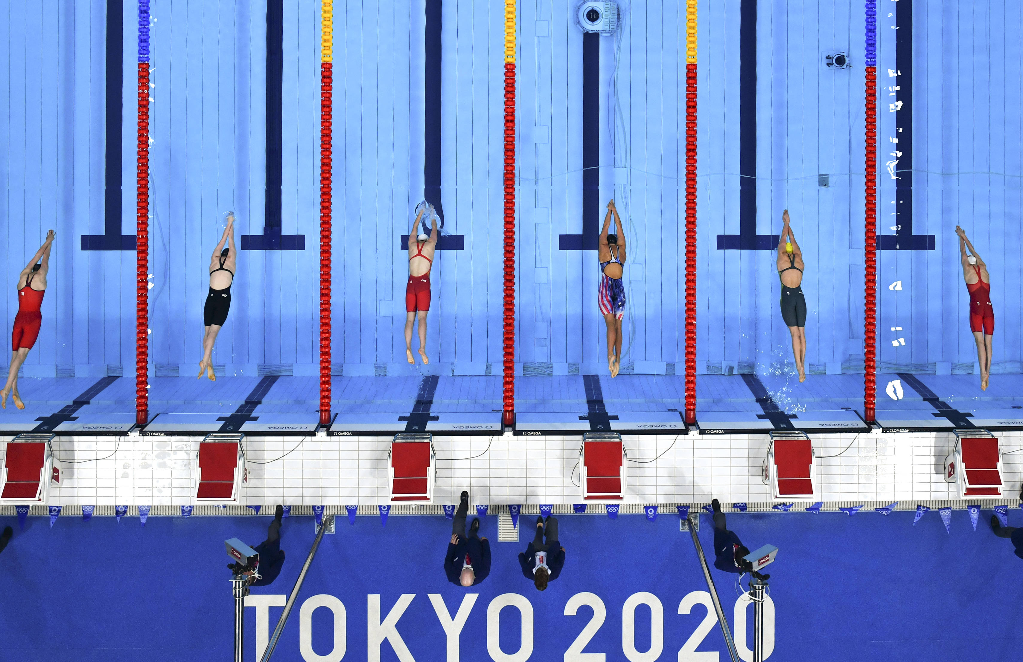 游泳——李冰洁获女子400米自由泳铜牌