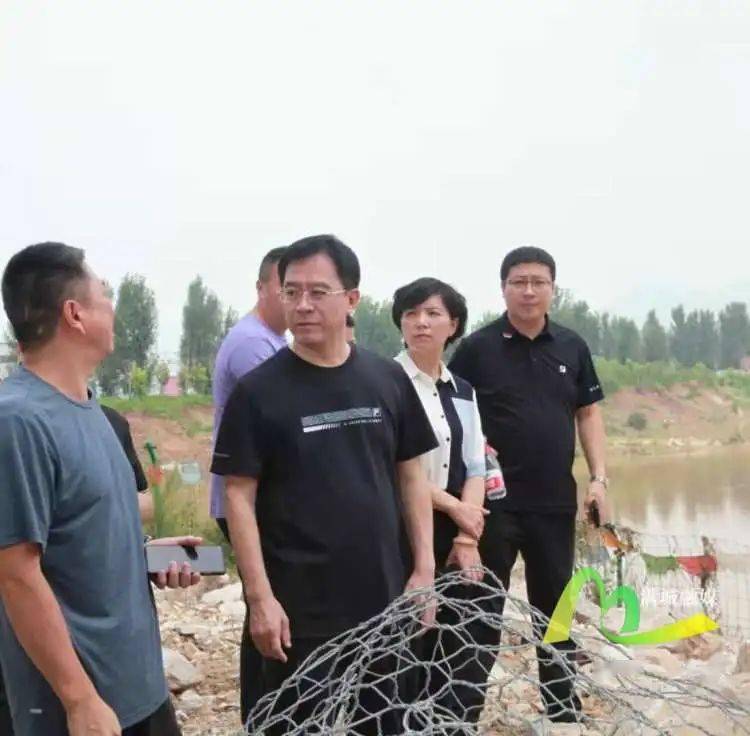 晏中亚督导检查我区防汛暨龙门水库泄洪次生灾害防范工作并召开专题