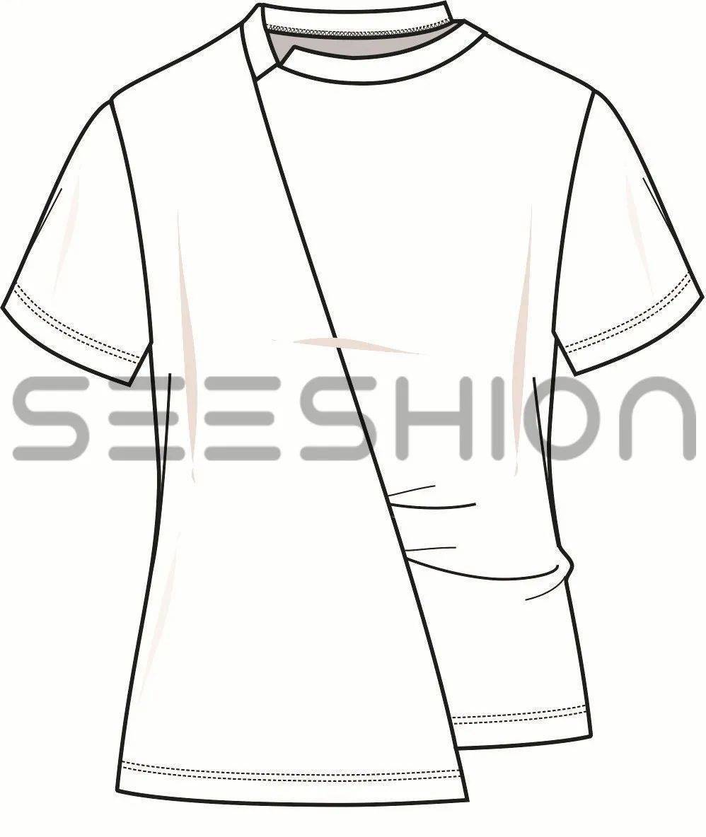 商业服装平面款式图线稿分享!(200多款规规矩矩·正正经经的款式图)