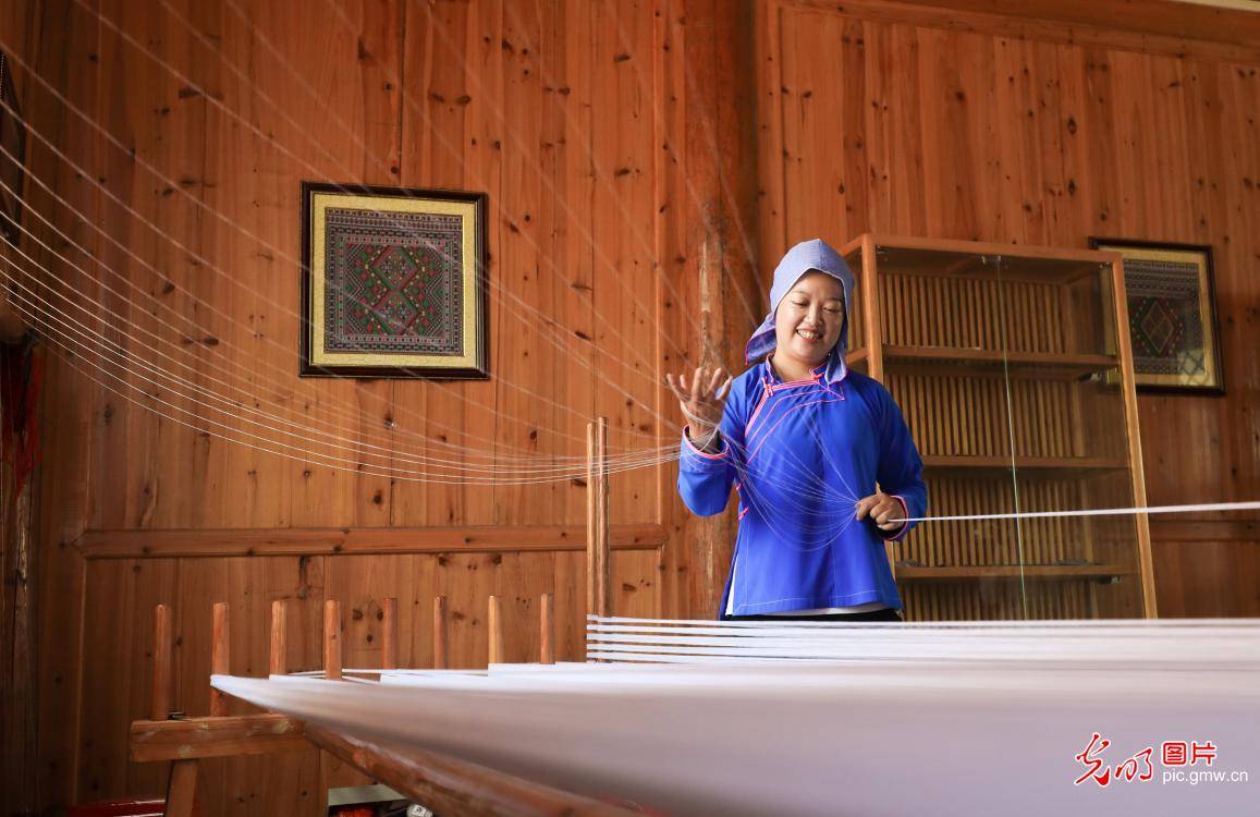 妇女|非遗侗锦织就新生活
