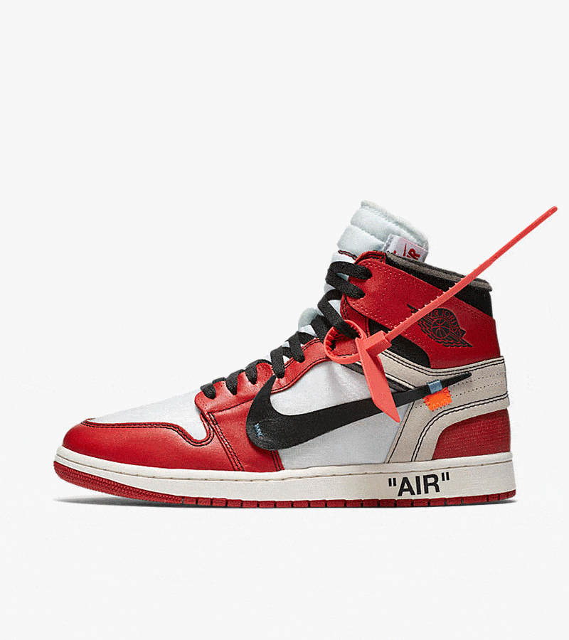 Nike|全球限量 10 双！Virgil 亲签 + 手绘！这双 OW 联名有点帅！