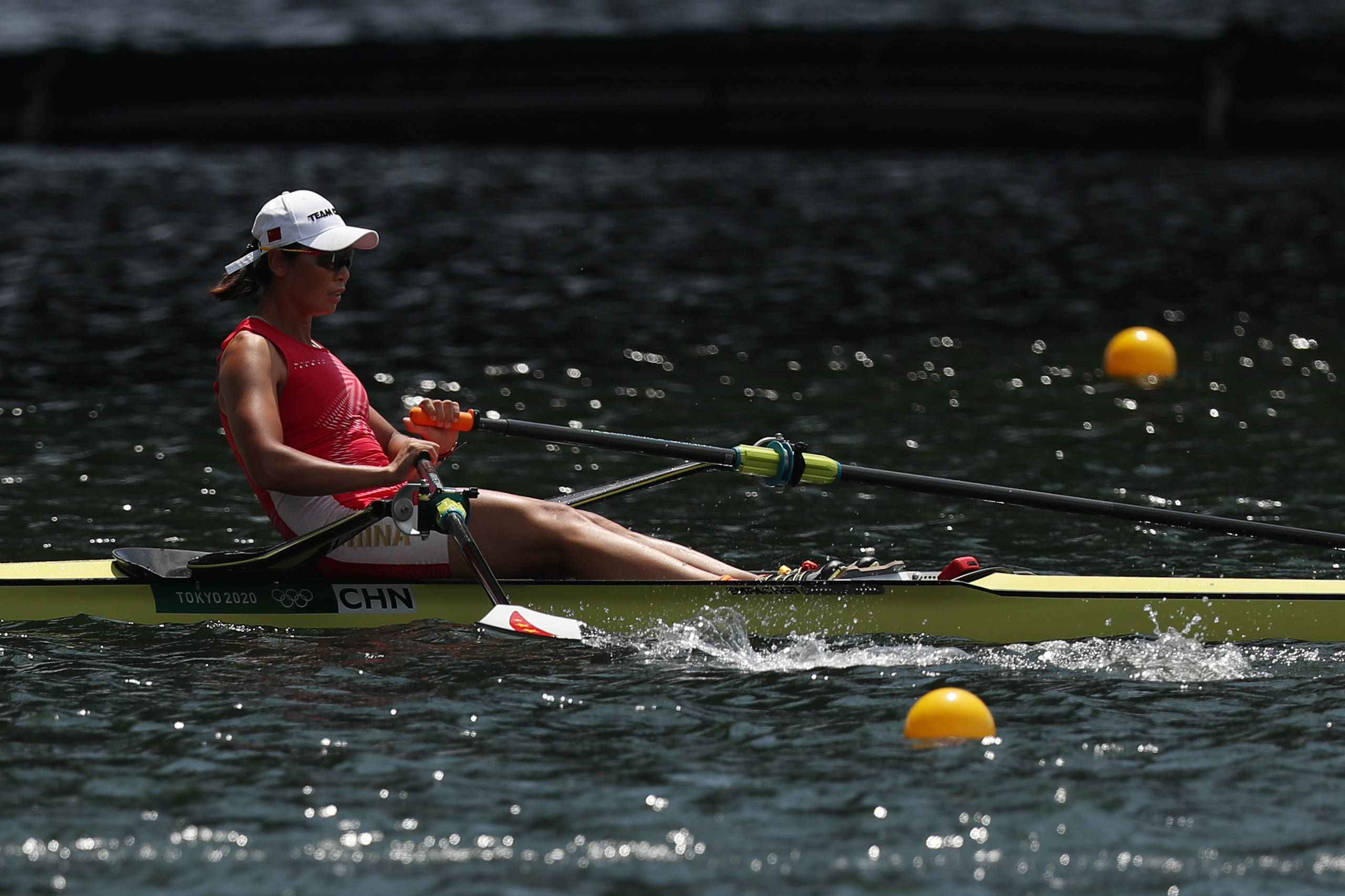 新华社照片,东京,2021年7月29日 7月29日,江燕在比赛中.